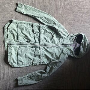 Columbia sage green zip up Jacket